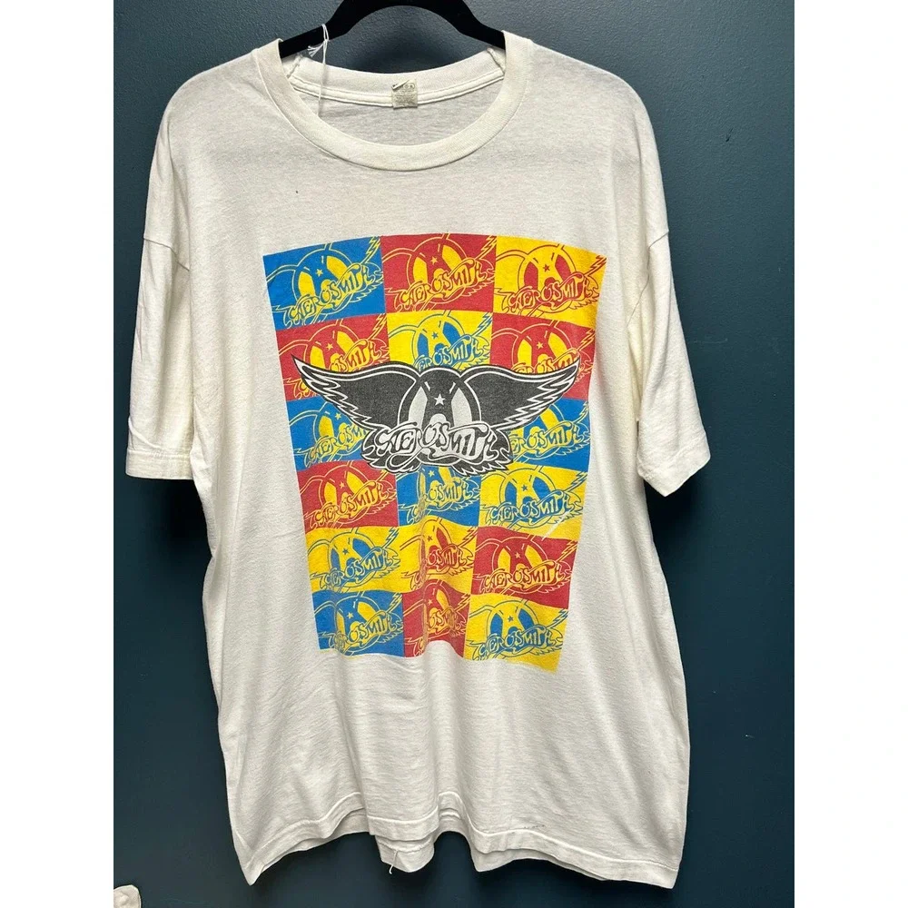 Vintage Aerosmith Pump Tour 1989 Band T-Shirt XXXL